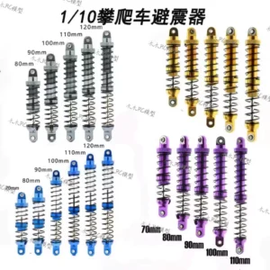 1/10 Crawler Metal Dual Stage Spring Shock Absorber TRX4 SCX10 90046