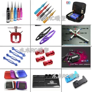 RC Model Aviation Socket Shock Pliers Hole Punch Setup Tool Screw Tray