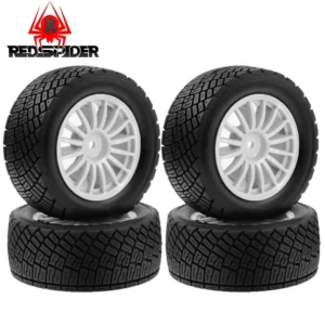 RC 1/10 HPI WR8 Rally Tire 78mm Nylon Wheel Silicone All-Terrain W230