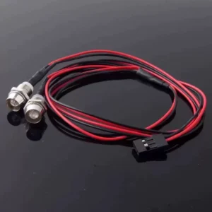 RC Scale Fuel Electric Car LED Color Bulb with Socket 2/4 Lights