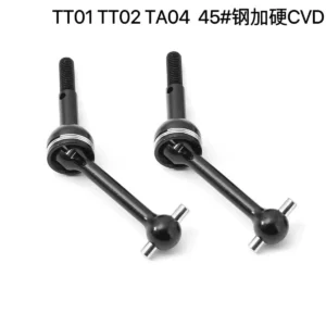 Tamiya 53792 TT-01 TT-02 TA04 39mm 45# Steel CVD Hardened Front Rear