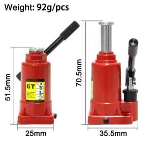 RC Scale Mini Hydraulic Jack Static Props for CROSSRC Yikong H8P TRX4