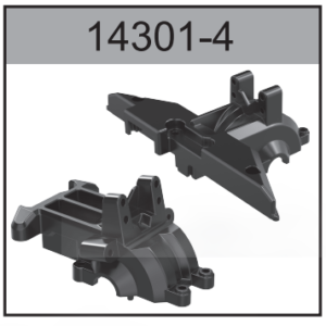 14301-4 gearbox guard For Hospeed 1:14 RC car 14301 14321-14324 14311 14312 14331 14332 Parts
