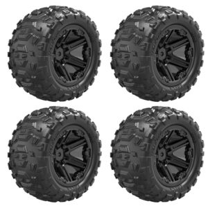 14301-21 Truck Wheels 4pcs For Hospeed 1:14 RC car 14301 14321-14324 14331 14332 Parts