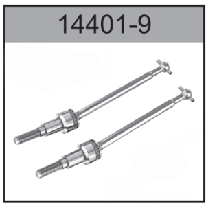 14401-9 metal front CVD Drive Shaft For Hospeed 1:14 RC Brusheless car 14401 14421 14411 14412 14432 Parts