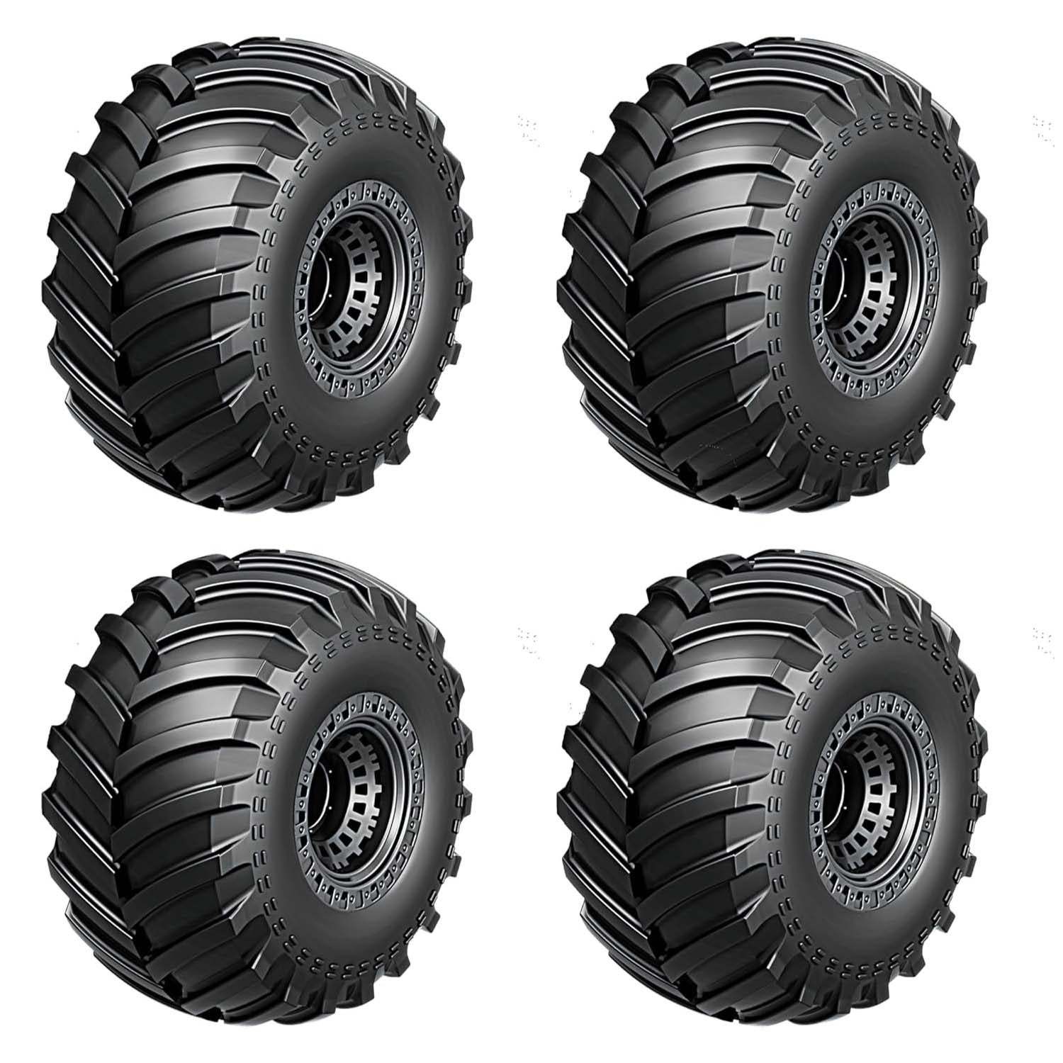 14311-21 Monster Truck Wheels 4pcs For Hospeed 1:14 RC monster truck car 14301 14311 14312 Parts