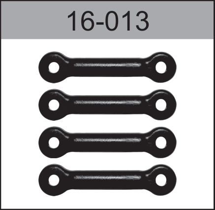 16-013 Short card/drift front/rear upper links For Hospeed 1:16 HS16-81 to HS16-83 HS16-81MAX HS16-91MAX Short Course truck parts