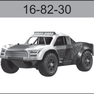 16-82-30 Short truck shell (blue) (with lights) For Hospeed 1:16 HS16-81 to HS16-83 HS16-81MAX HS16-91MAX Short Course truck parts