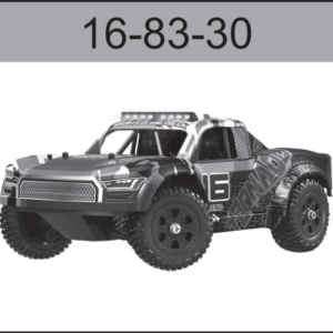 16-83-30 Short truck shell (purple) (with lights) For Hospeed 1:16 HS16-81 to HS16-83 HS16-81MAX HS16-91MAX Short Course truck parts