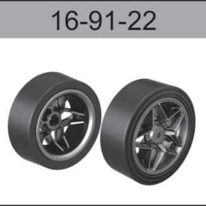 16-91-22 Drift tires For Hospeed 1:16 HS16-81 to HS16-83 HS16-81MAX HS16-91MAX Short Course truck parts