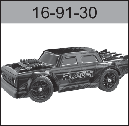 16-91-30 Drift Car Shell (Red) For Hospeed 1:16 HS16-81 to HS16-83 HS16-81MAX HS16-91MAX Short Course truck parts