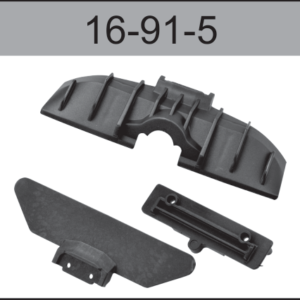 16-91-5 Front and rear bumpers (models 91-94) For Hospeed 1:16 HS16-81 to HS16-83 HS16-81MAX HS16-91MAX Short Course truck parts