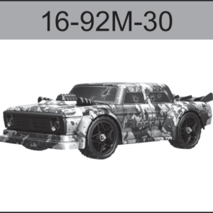 16-92M-30 Brushless drift car body (colored) For Hospeed 1:16 HS16-81 to HS16-83 HS16-81MAX HS16-91MAX Short Course truck parts