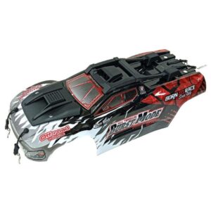 10091 10101 Body Shell Assembly (Red/White) for SCY 10101/10101PRO 1/10 RC car Parts
