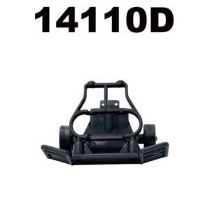 14110D Rear Bumper Assembly for MJX Hyper Go 14211 1/14 RC Car Parts