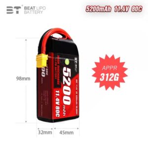 3S 5200mAh 80C LiPo Battery for UDI R/C UD1201 UDI1202 RC Car parts