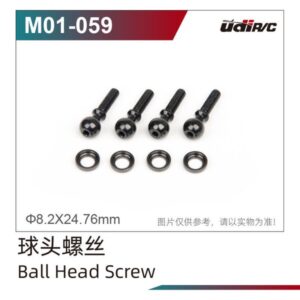 M01-059 Ball Head Screws 4pcs for UDIRC UD1613PRO RC Car Parts