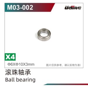 M03-002 Bearings 4pcs for UDI UD1002P S10 UD1002 SG1002P 1/10 RC Car Spare Parts