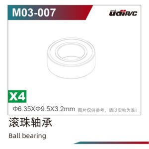 M03-007 Bearings 4pcs for UDIRC UD1613PRO RC Car Parts