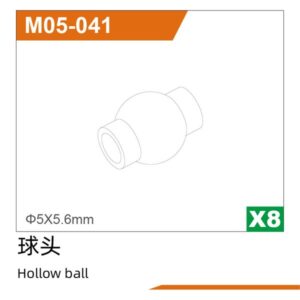 M05-041 Ball Ends 8pcs for UDIRC UD1610S UD1610PRO UD1611 M16 RC Car Part