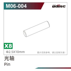 M06-004 Shaft Pin 8pcs (Hex Position) for UDI UD1002P S10 UD1002 SG1002P 1/10 RC Car Spare Parts