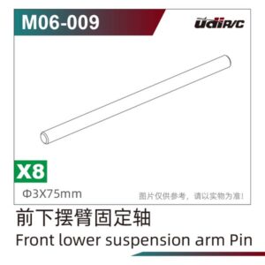 M06-009 Shaft Pin 8pcs (Front Lower Arm) for UDI UD1002P S10 UD1002 SG1002P 1/10 RC Car Spare Parts