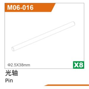 M06-016 Shaft Pin 8pcs for UDIRC UD1610S UD1610PRO UD1611 M16 RC Car Part