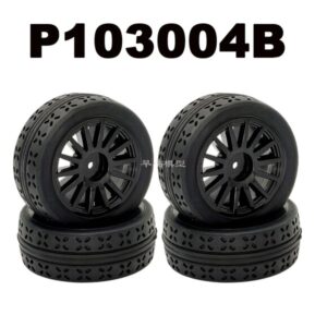 P103004B Tires 4pcs for MJX 10303 10304 10306 1/10 RC Car Parts