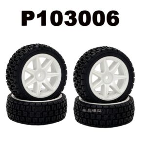 P103006 Tires 4pcs for MJX 10303 10304 10306 1/10 RC Car Parts