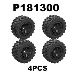 P181300 Tires 4pcs for MJX 18208 1/18 RC Car Parts
