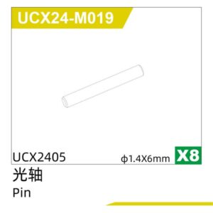 UCX24-M019 Shaft Pin 8pcs for UDIRC UCX2405 1/24 RC Car Spare Parts
