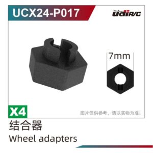 UCX24-P017 Hex Adapter 4pcs for UDIRC UCX1801 UCX1801PRO RC Car Spare Parts