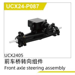 UCX24-P087 Front Axle Assembly with Servo for UDIRC UCX2405 1/24 RC Car Spare Parts