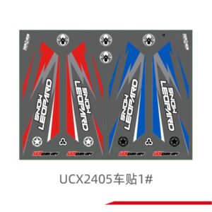 UCX2405-Decal1 UCX2405 Transfer Decal #1 for UDIRC UCX2405 1/24 RC Car Spare Parts